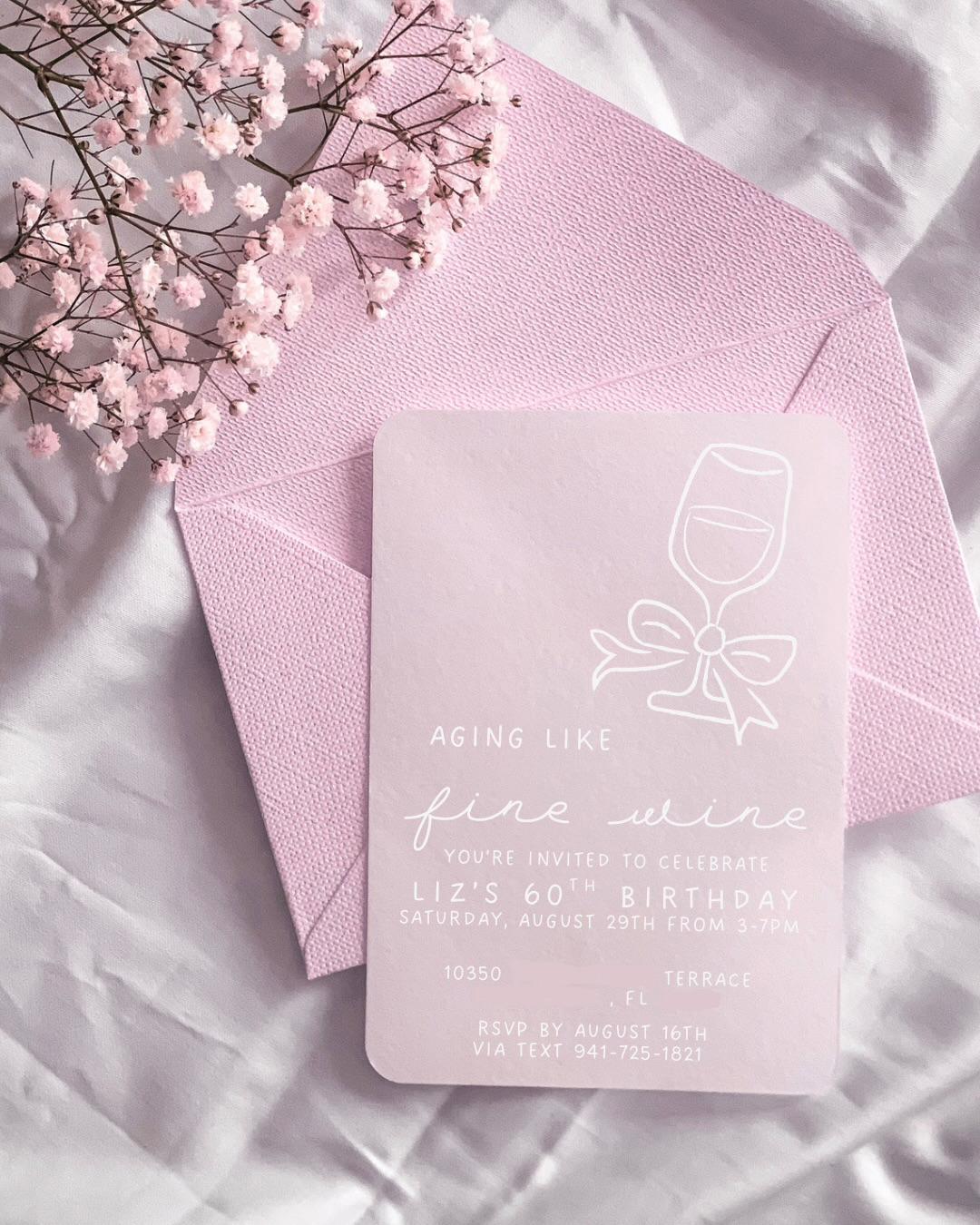 Birthday invitation
